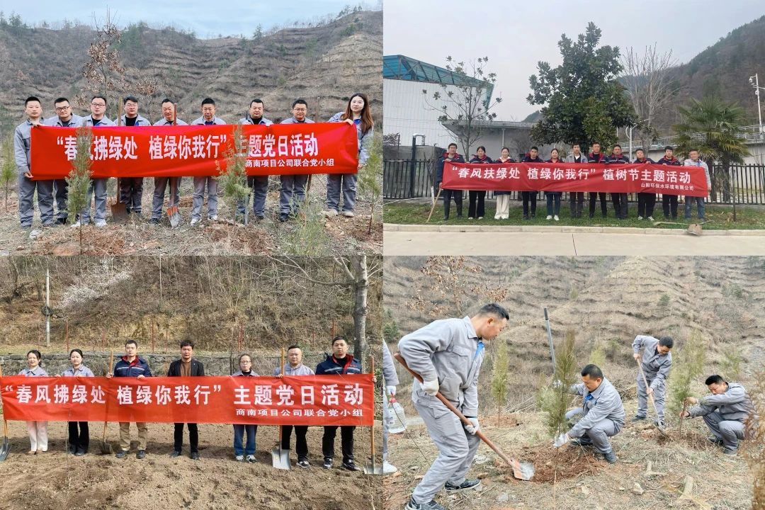 水情形公司权属各企业开展植树节活动 水情形公司权属各企业开展植树节活动