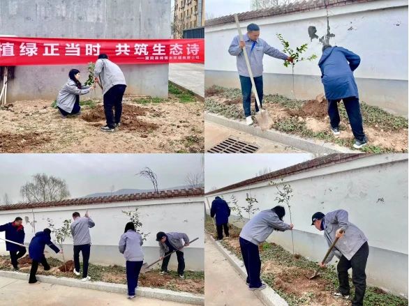 水情形公司权属各企业开展植树节活动 水情形公司权属各企业开展植树节活动